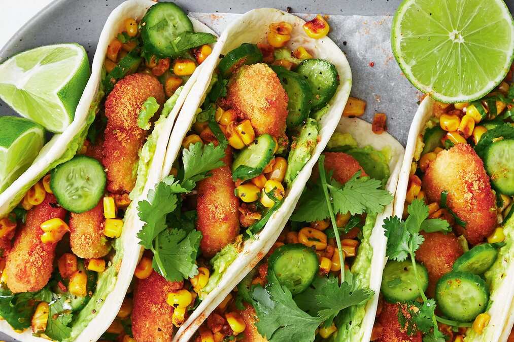 Chicken Nugget Tacos