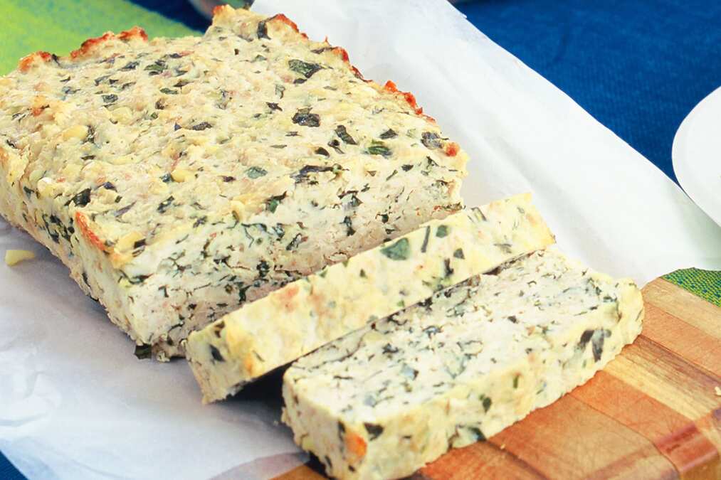 Chicken And Pine Nut Meatloaf