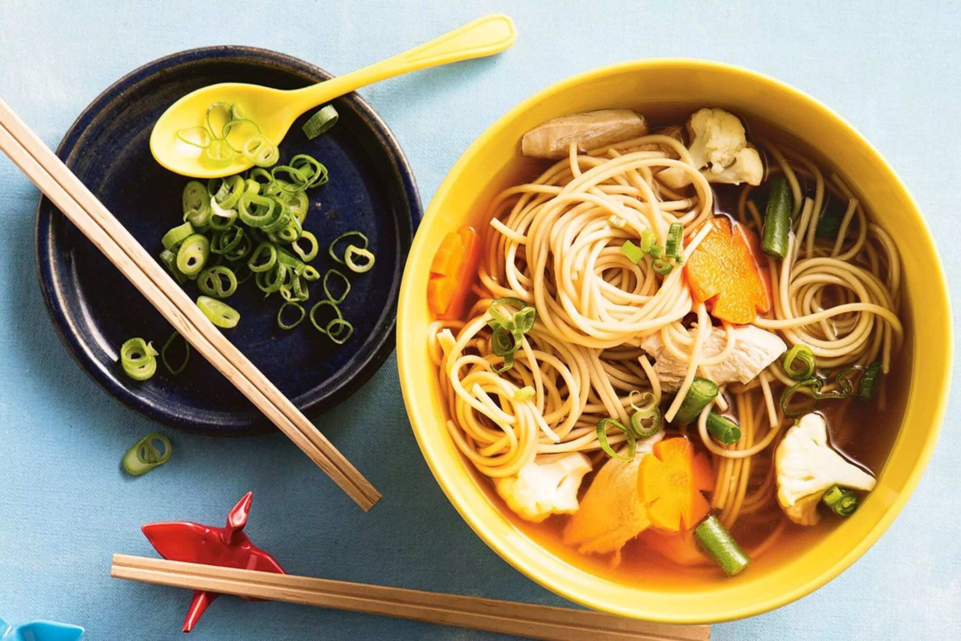 How to make Chicken Ramen And Vegetable Soup Recipe