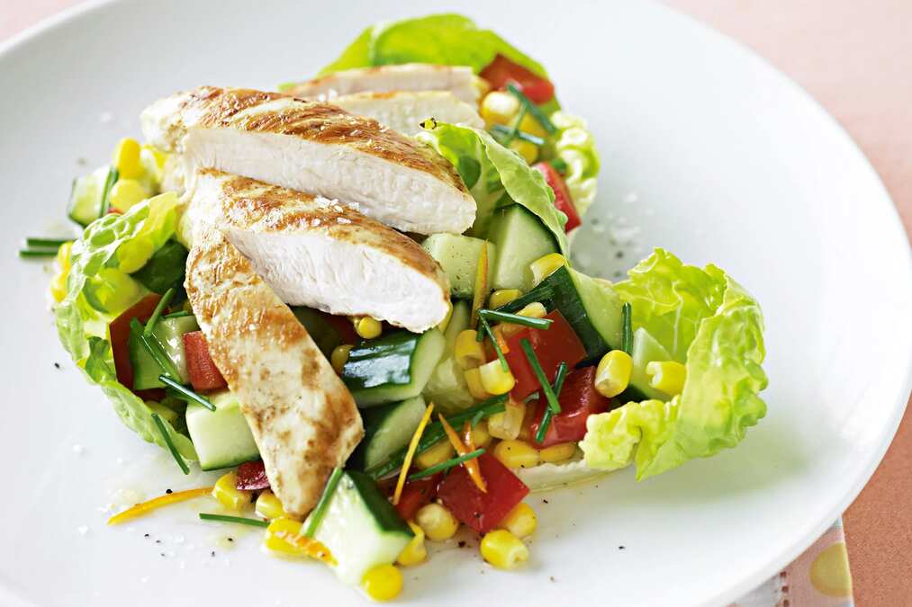 Chicken And Sweetcorn Salad