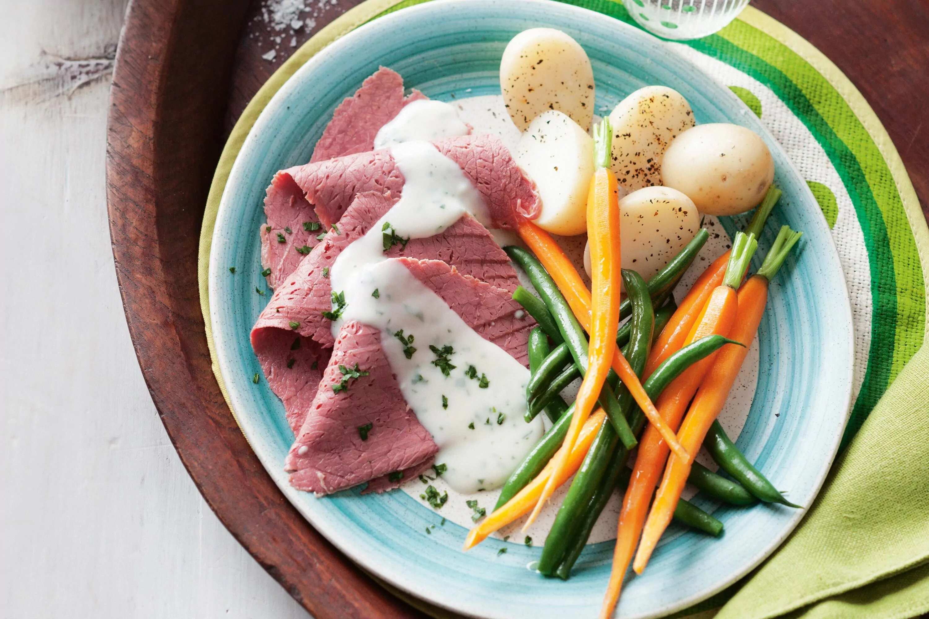 How to make Corned Beef With Parsley Sauce Recipe