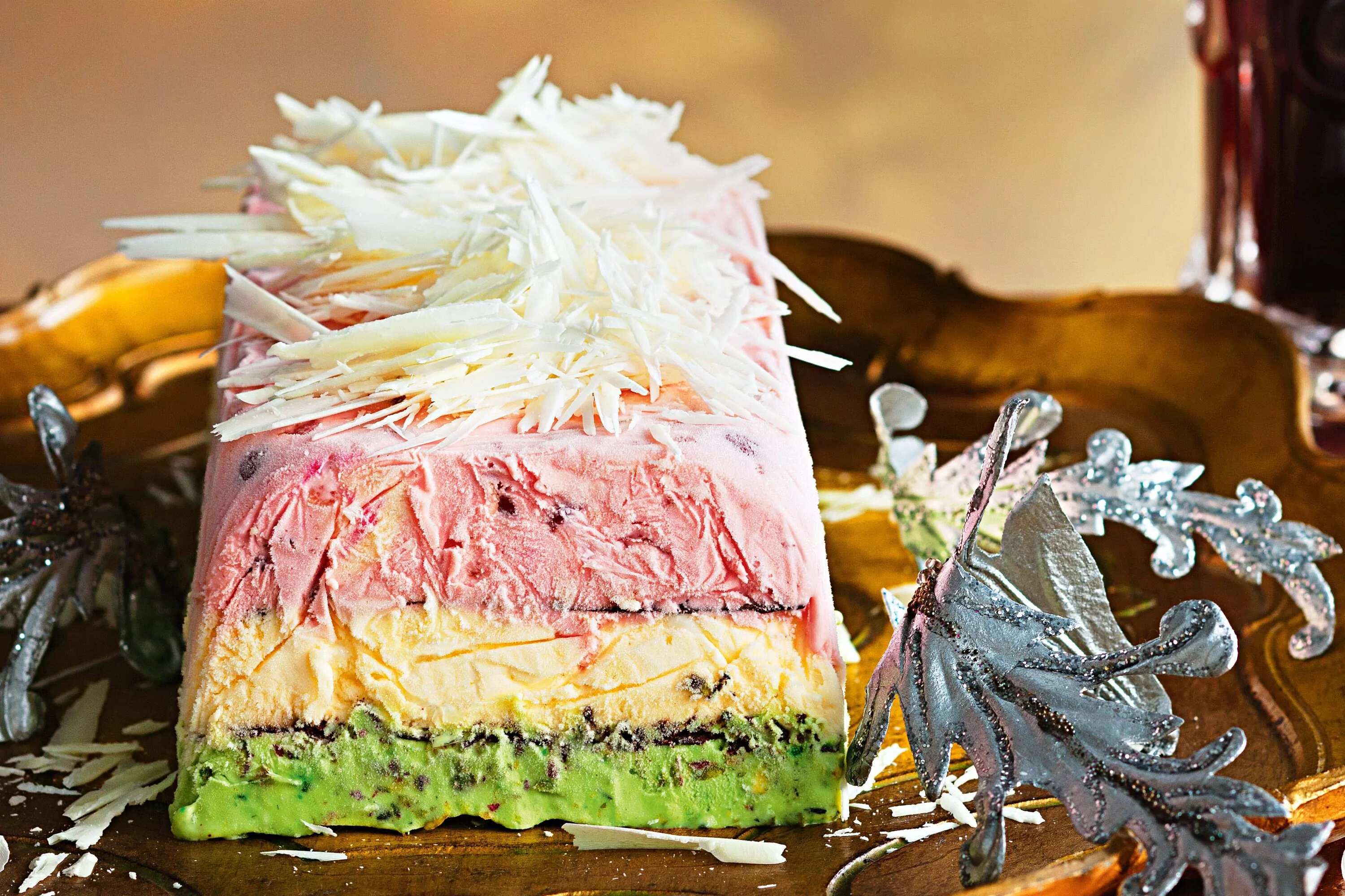 How to make Festive Icecream Terrine Recipe