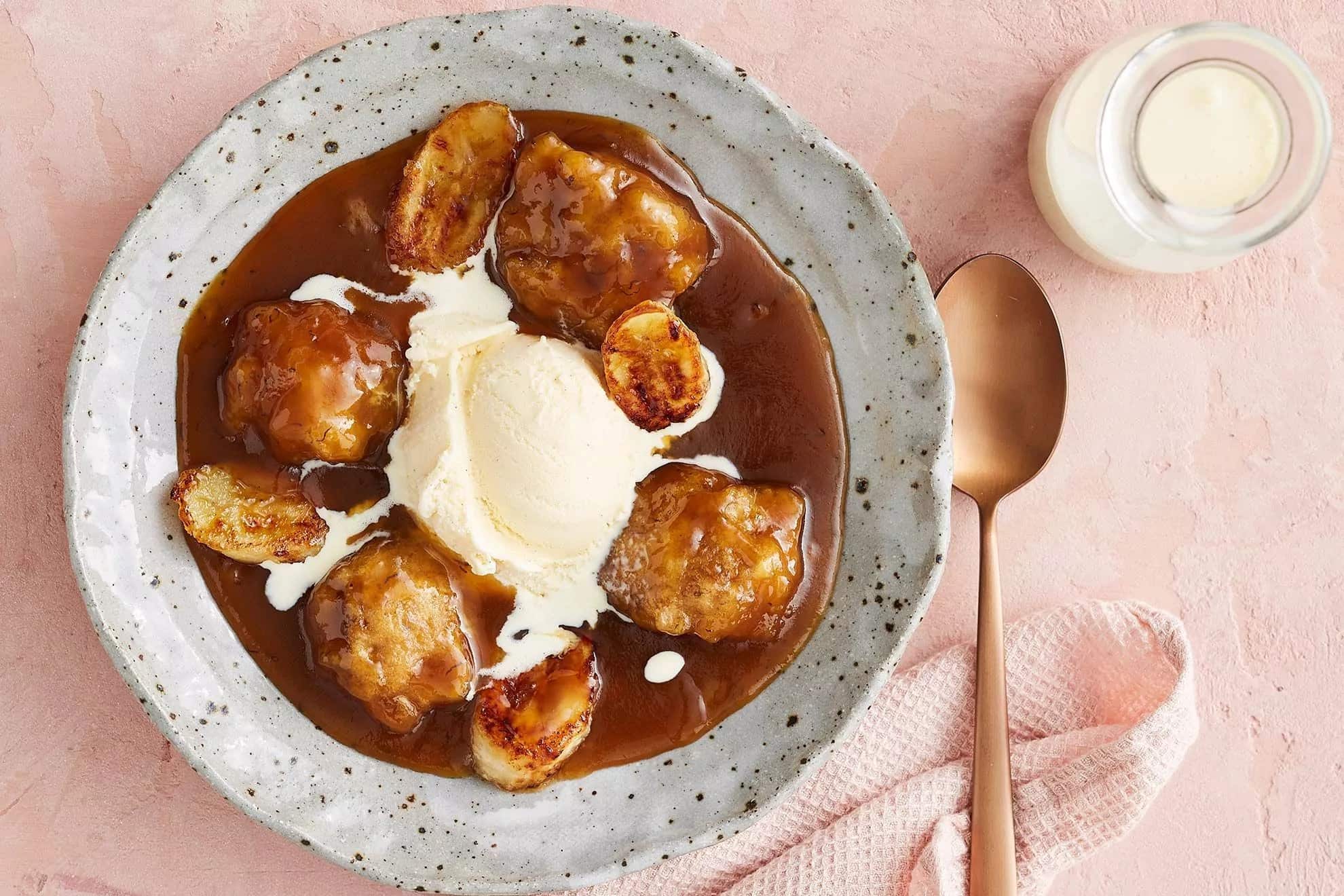 How to make Golden Syrup Banana Bread Dumplings Recipe