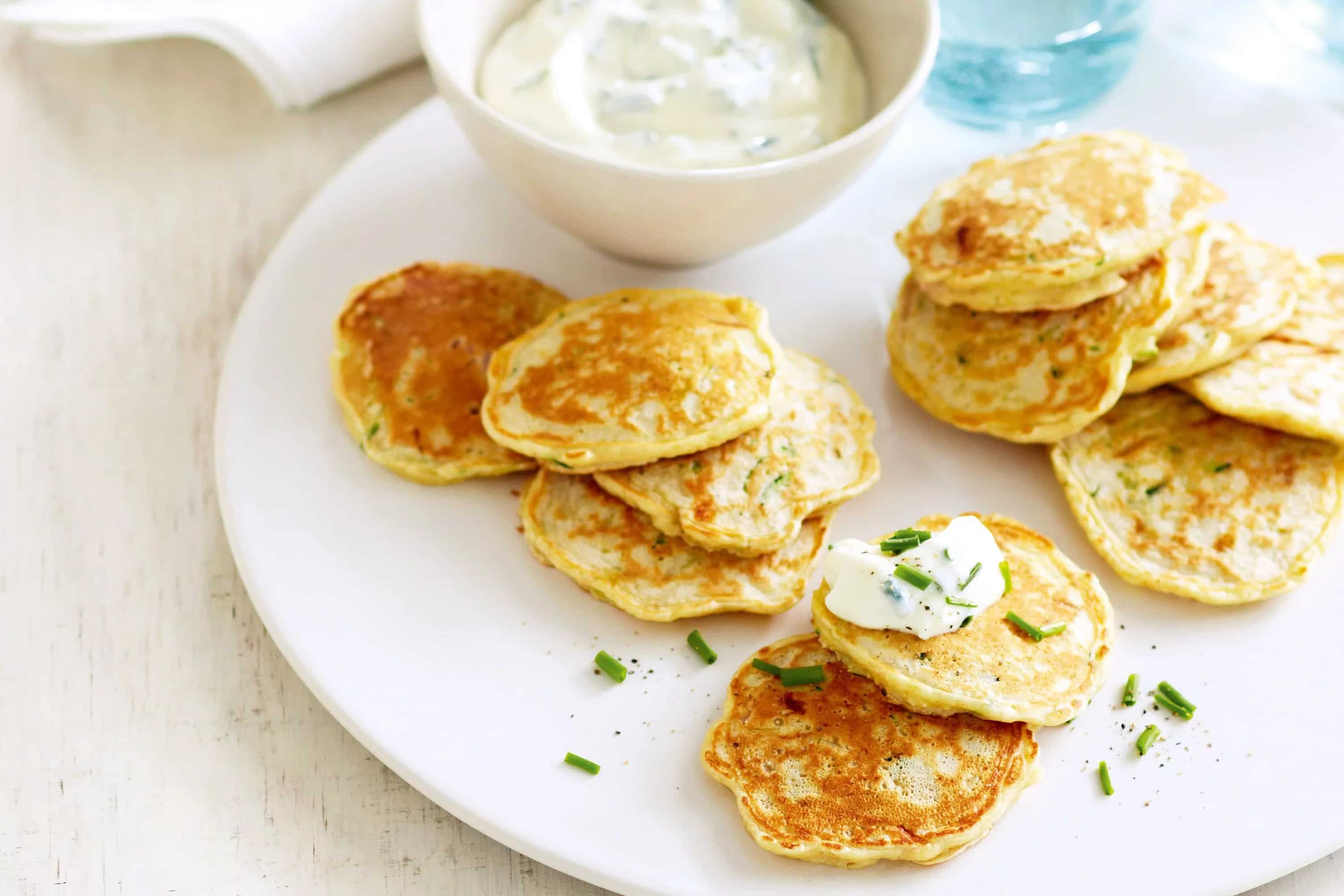 How to make Ham And Zucchini Pikelets Recipe