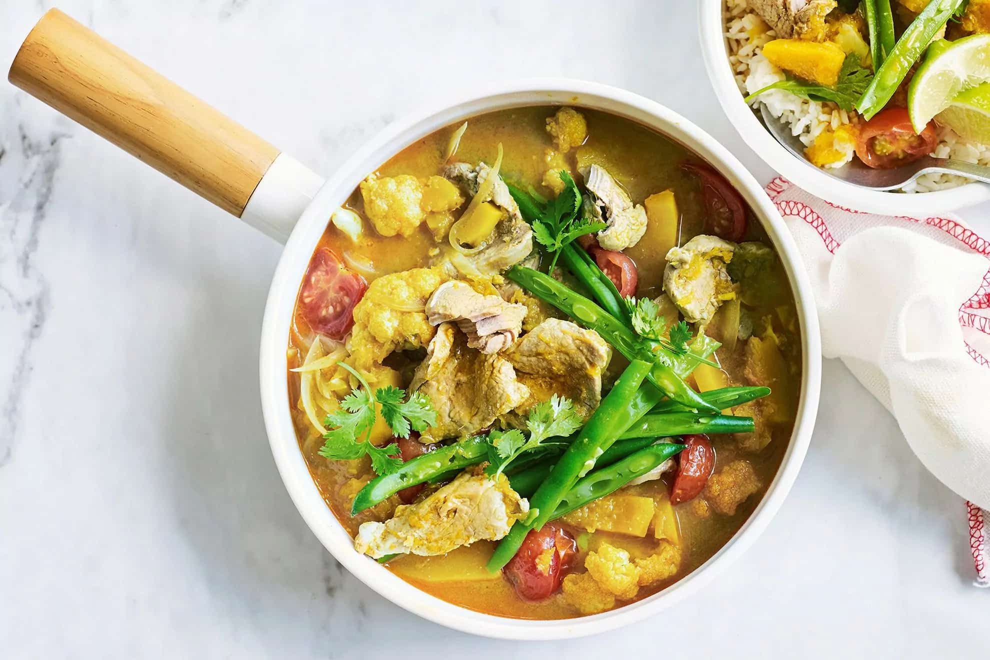 How to make Healthier Pork Coconut Curry Recipe