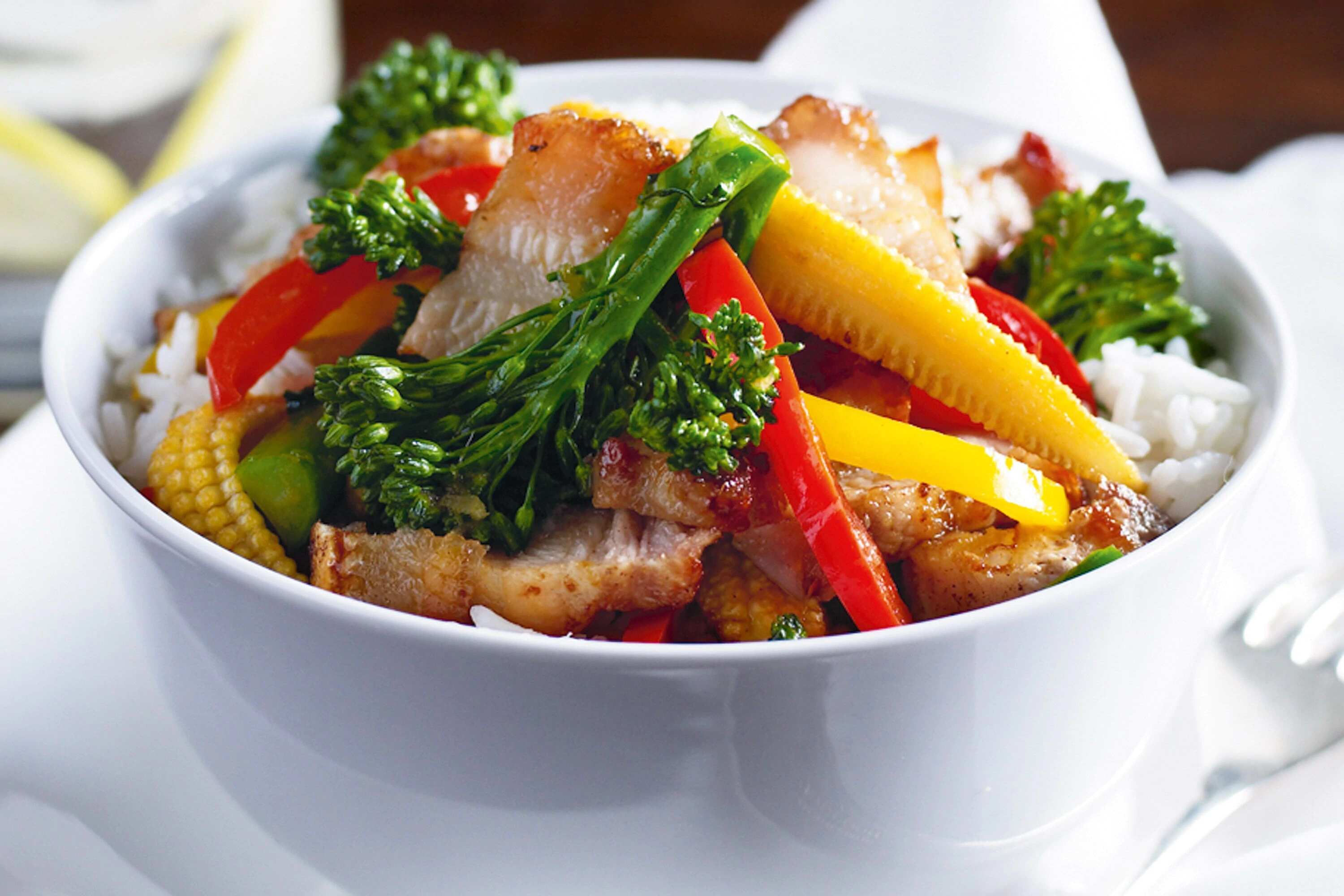 How to make Honey And Fivespice Pork Stirfry Recipe