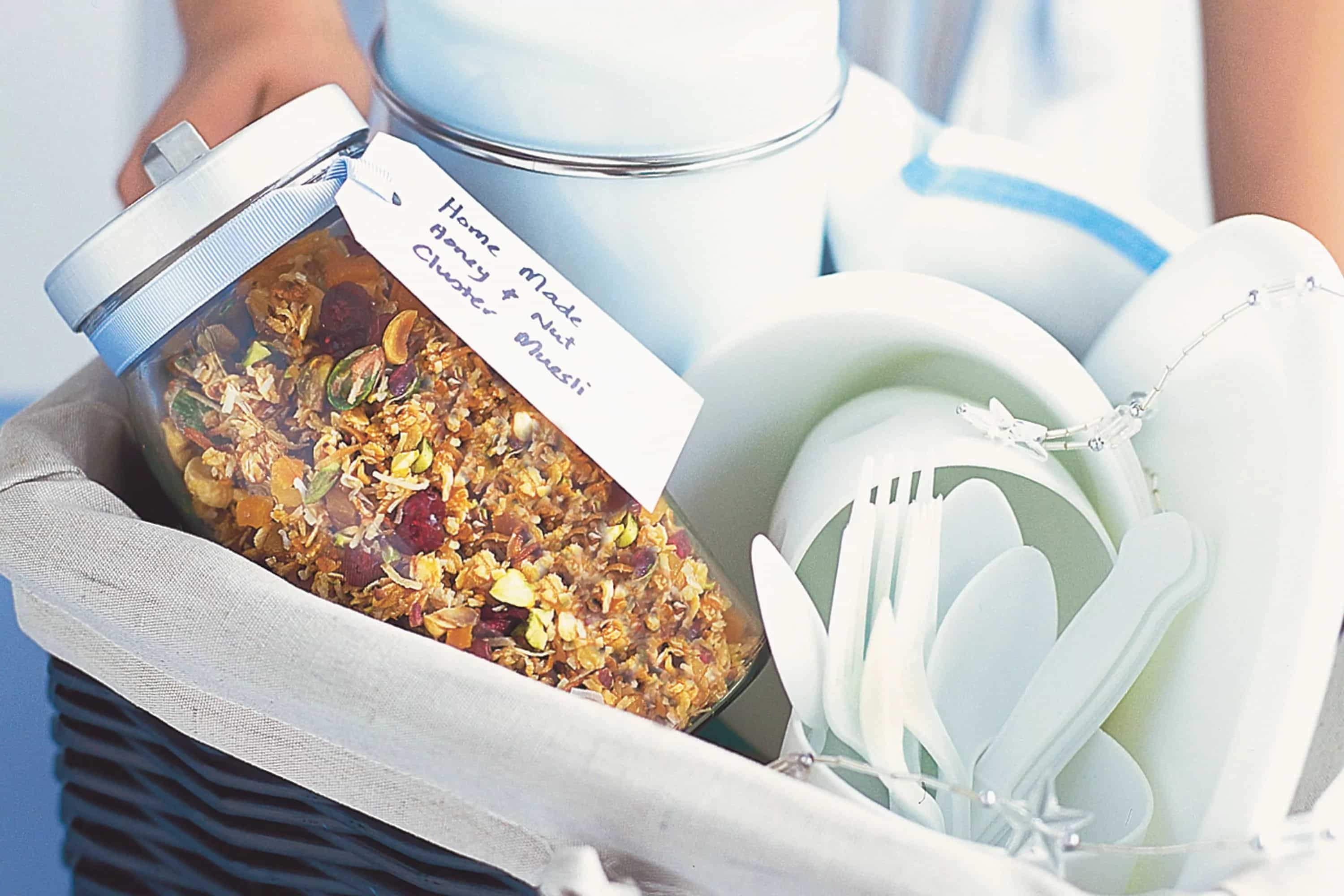 How to make Honey And Nut Cluster Muesli Recipe