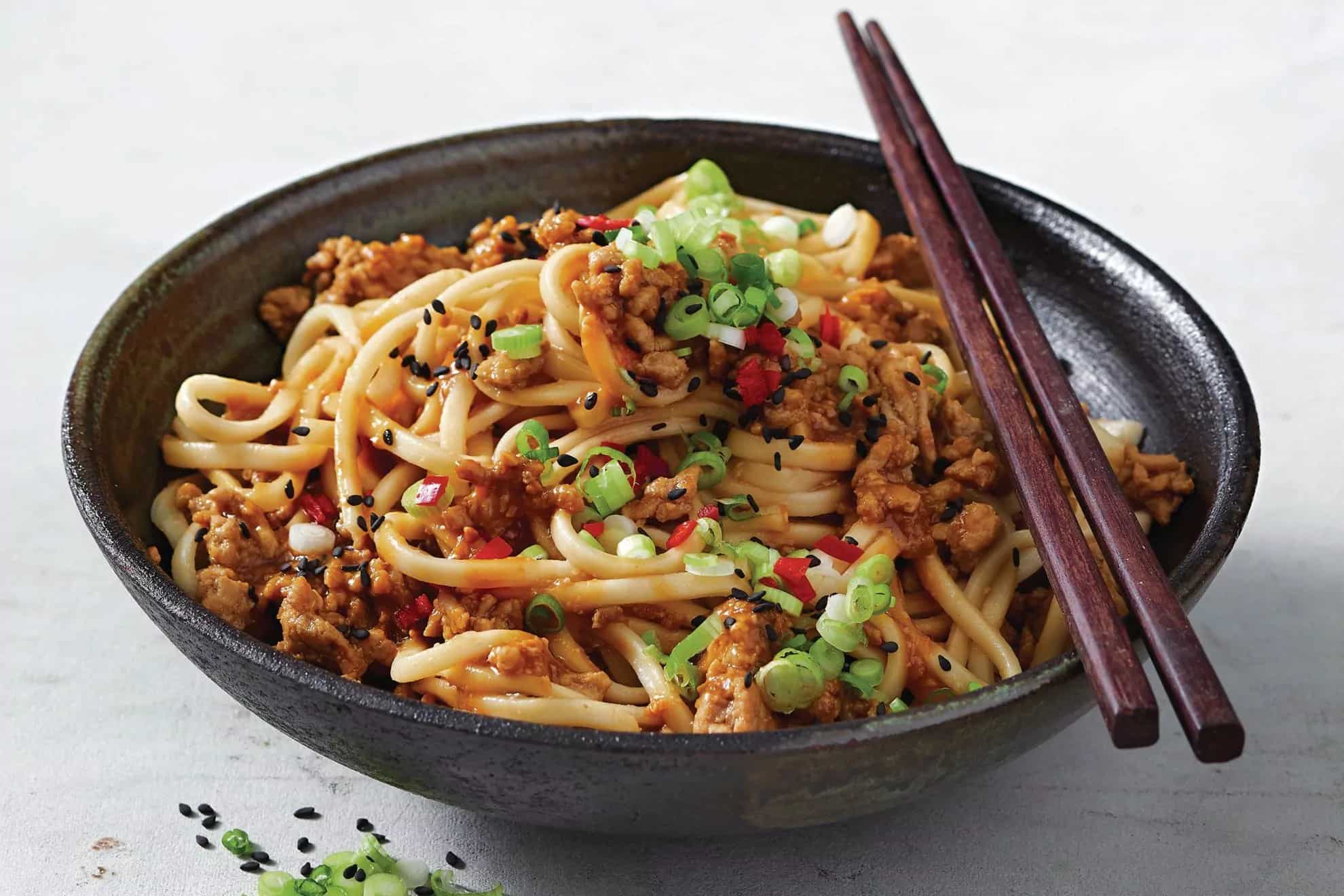 How to make Japanese Bolognaise With Udon Noodles Recipe
