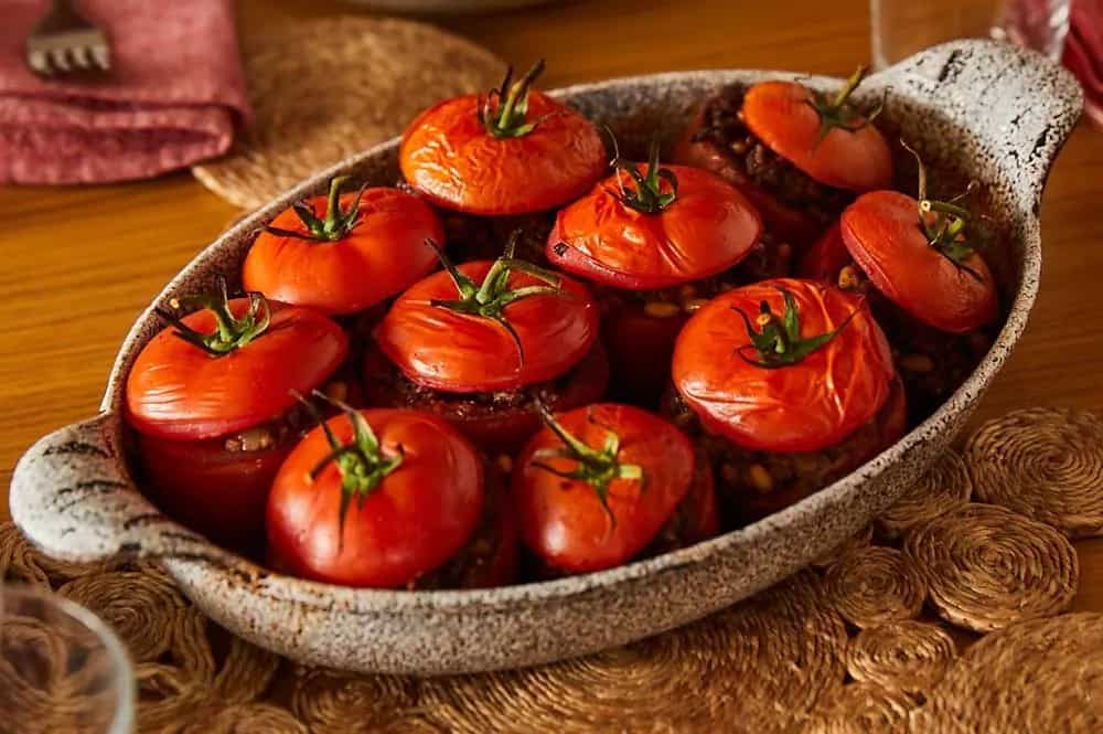 How to make Lebanese Stuffed Tomatoes Recipe