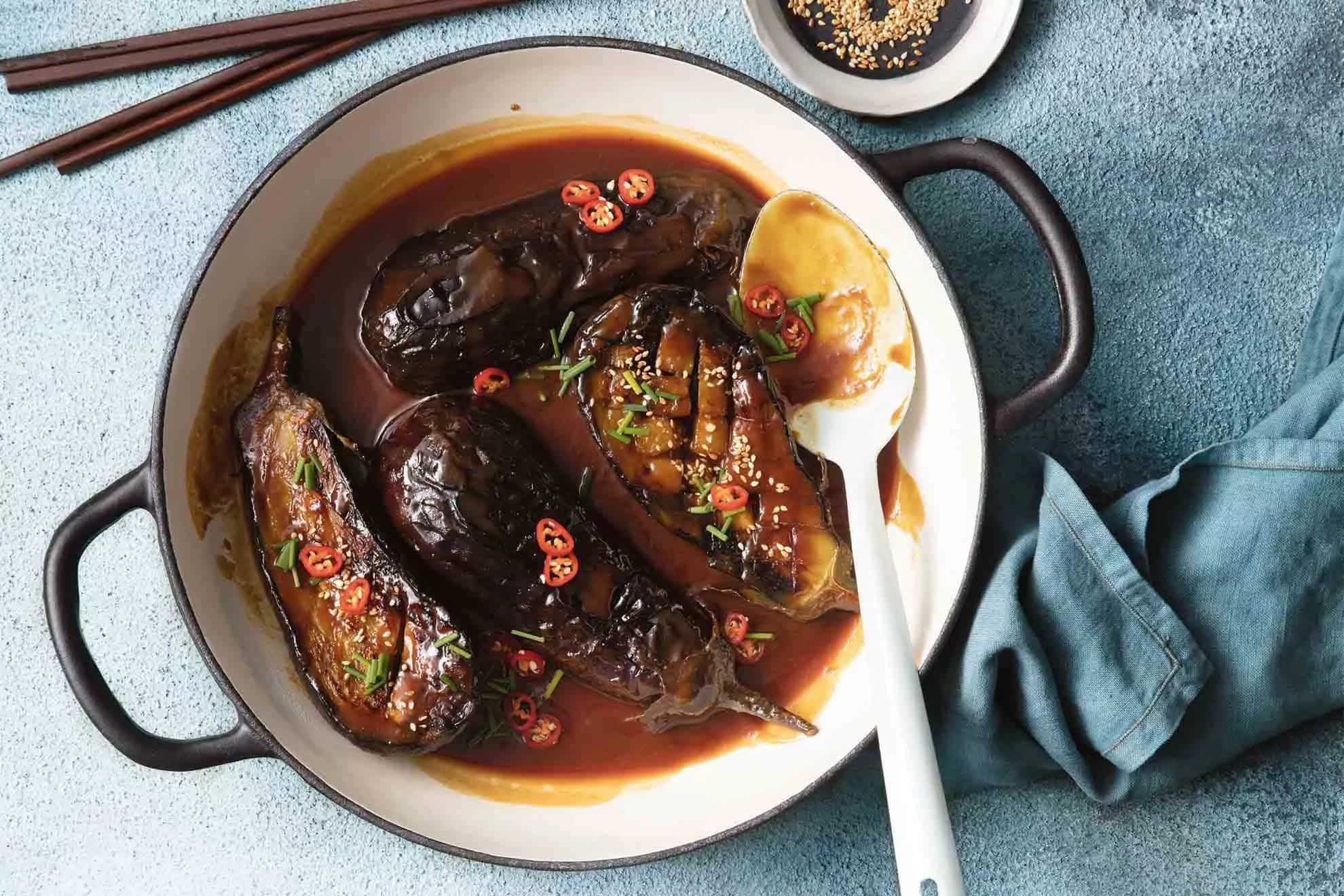 How to make Miso Braised Eggplant Recipe