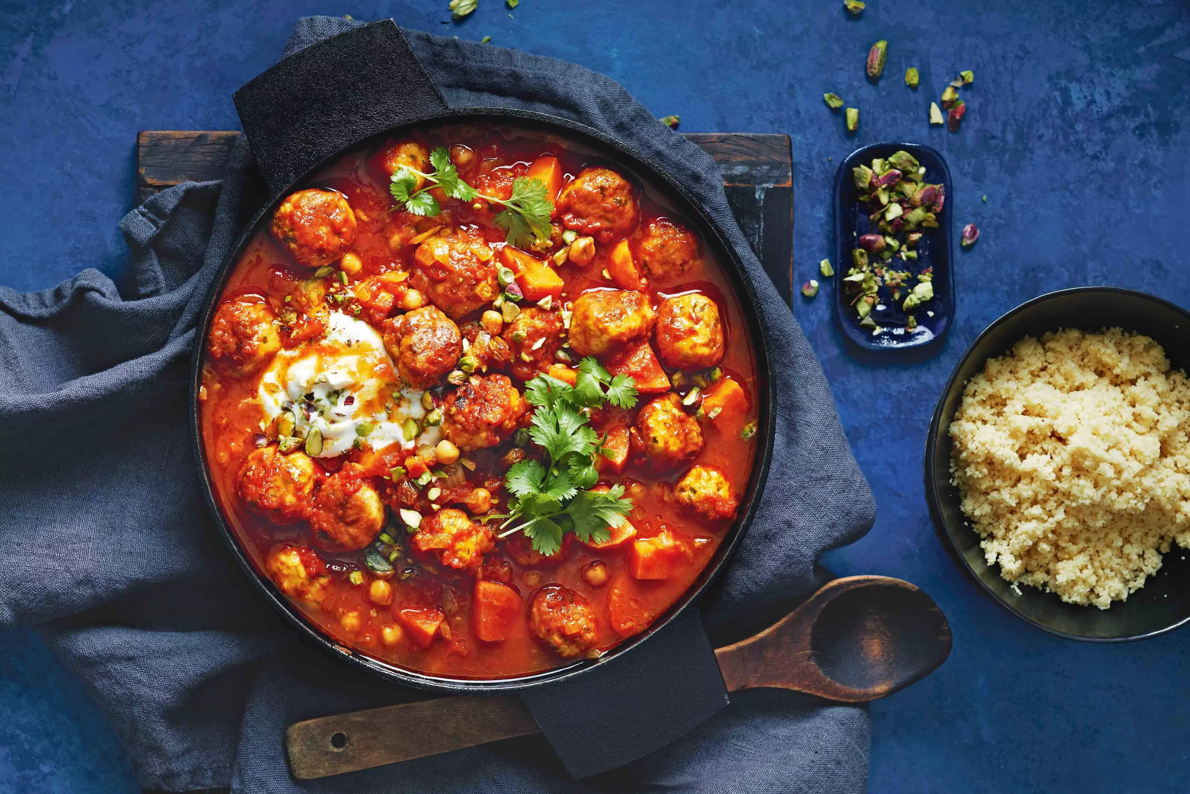 How to make Moroccan Chicken Meatball Tagine Recipe