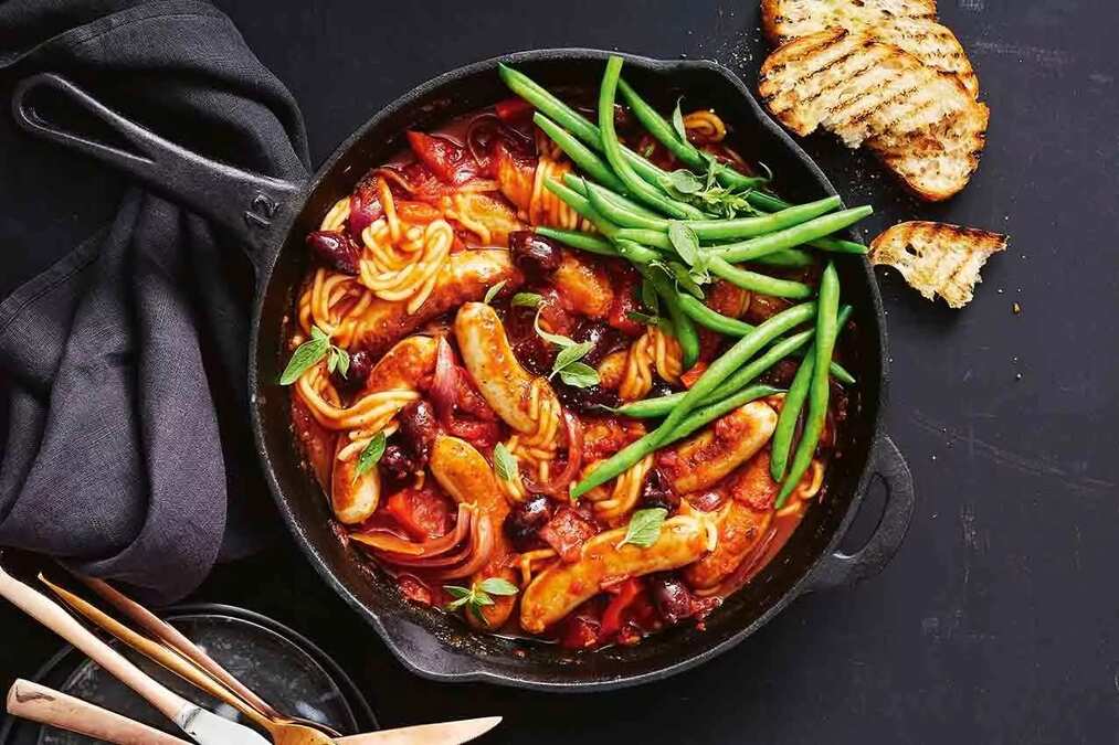 One-Pan Chicken Cacciatore