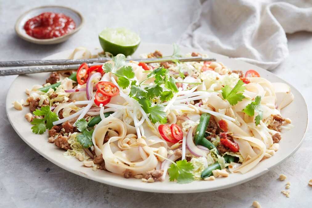 One-Pot Turkey Pad Thai
