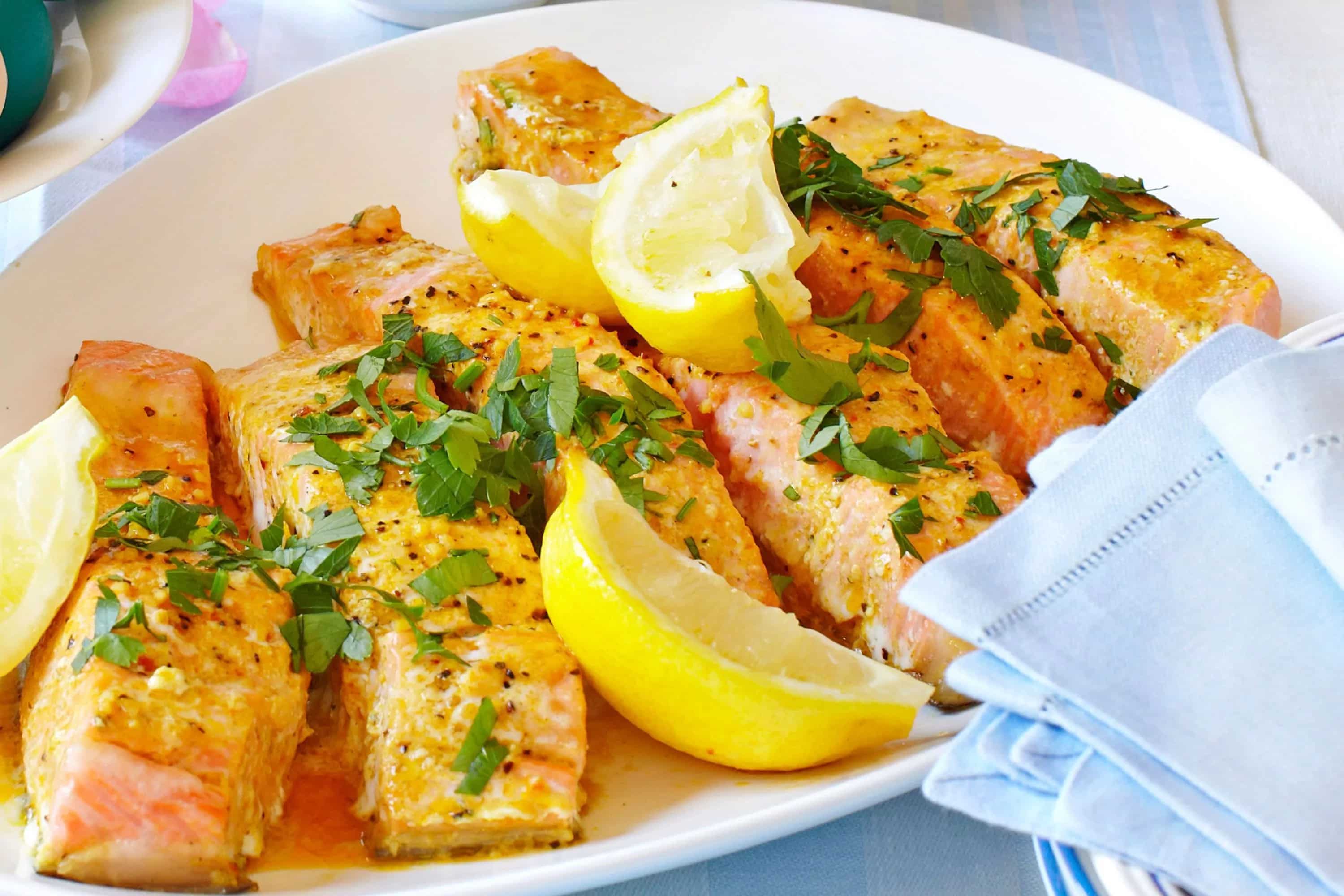 How to make Oven-roasted Moroccan Salmon Recipe