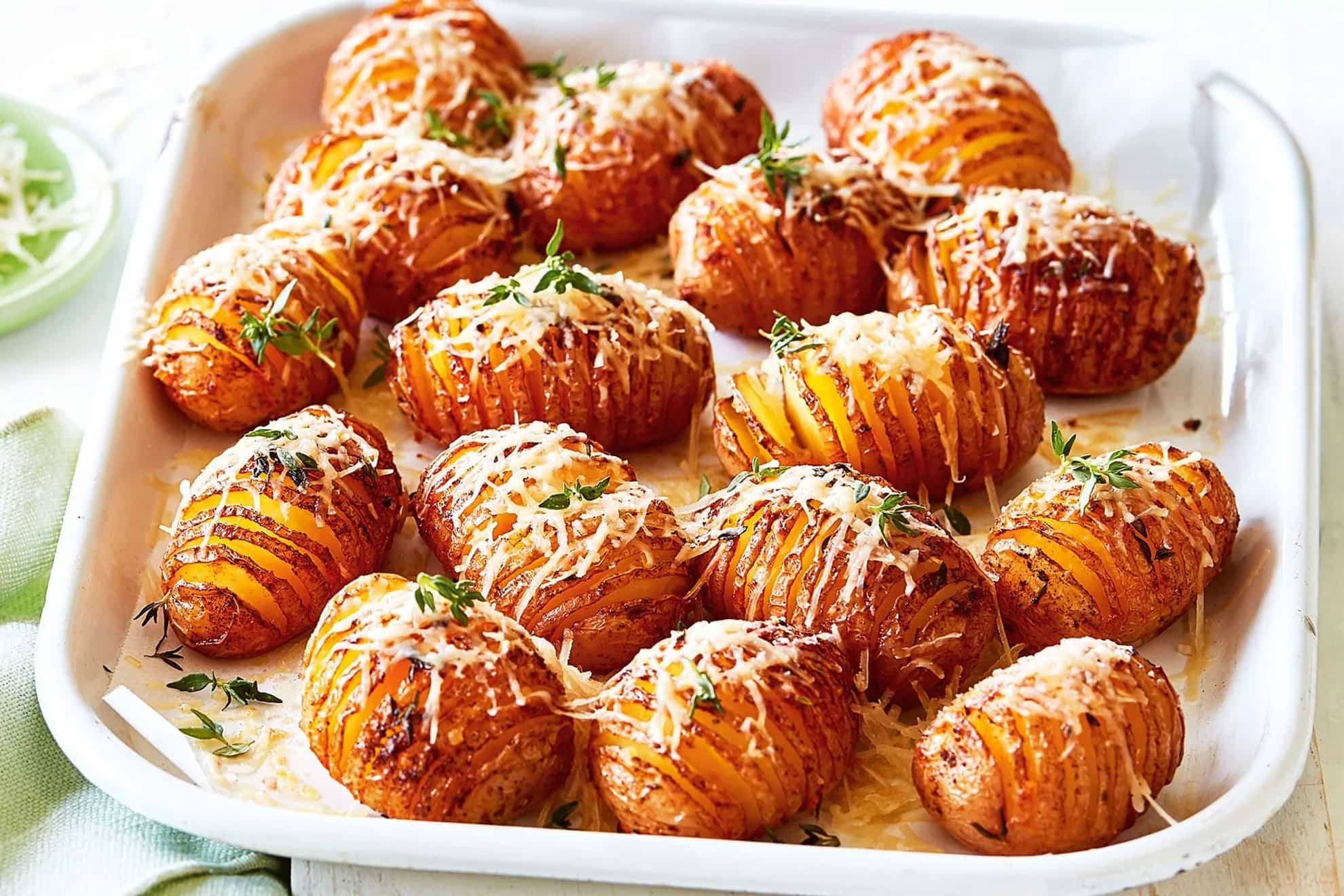 How to make Paprika Hasselback Potatoes Recipe