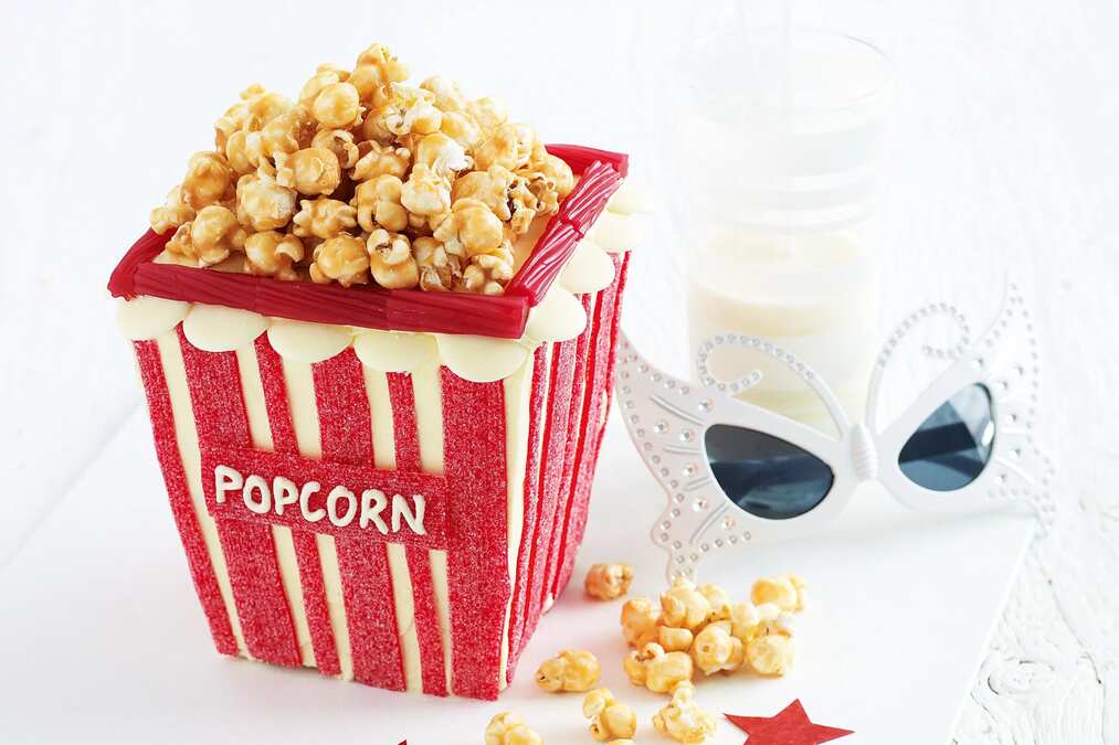 Popcorn Box Cake