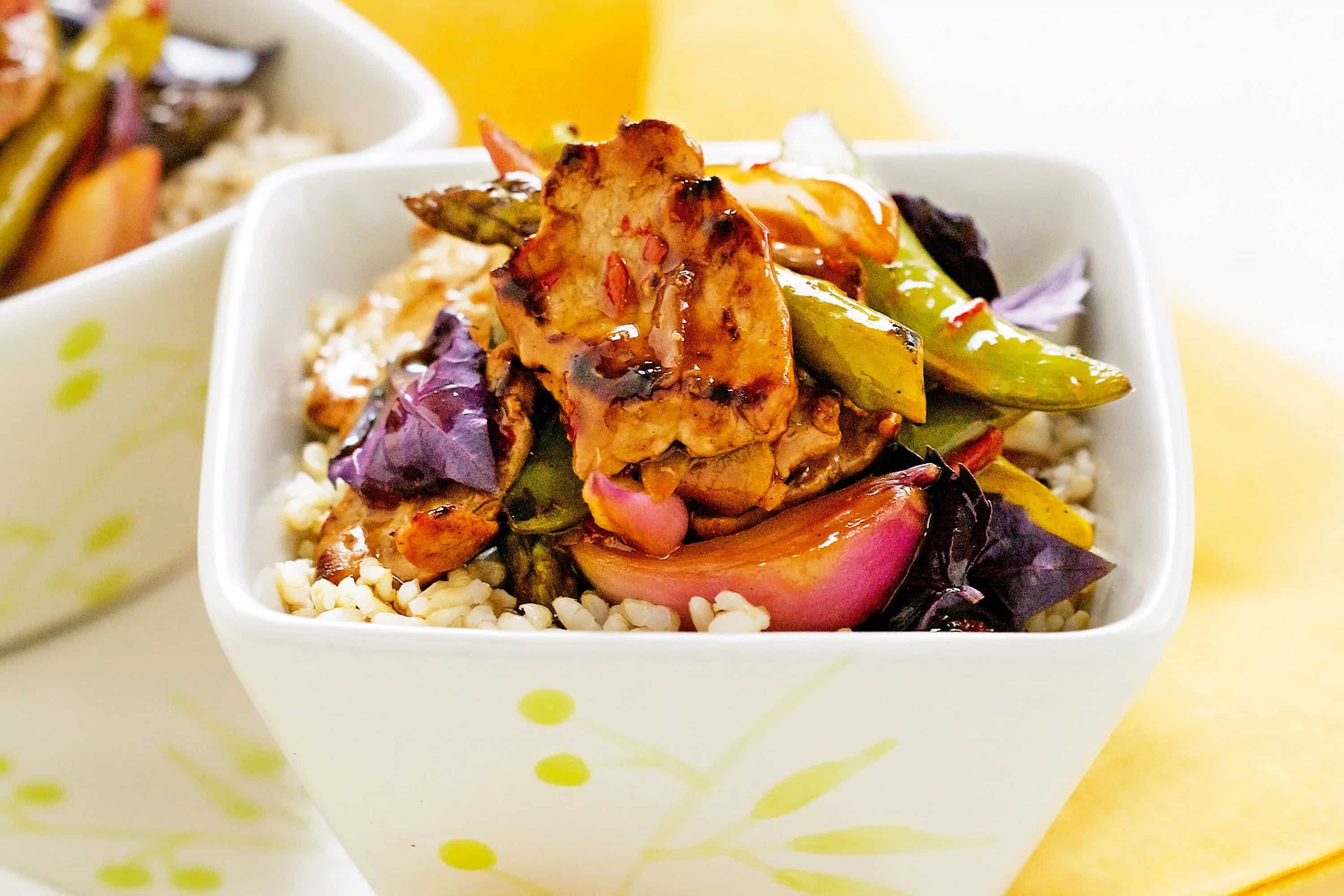 How to make Pork Basil & Sugar Snap Pea Stirfry Recipe