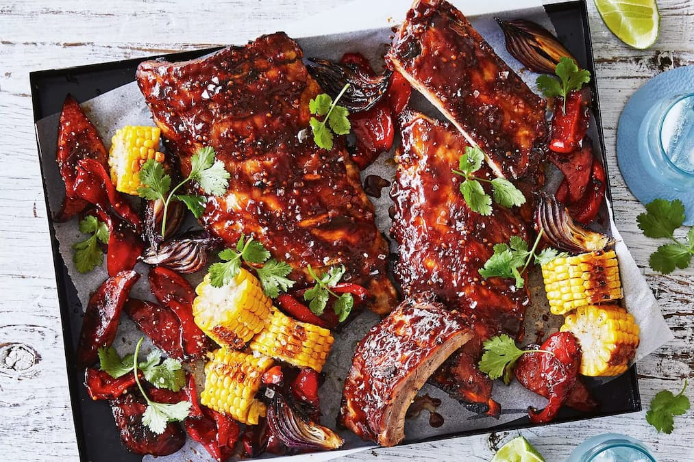 Pork Ribs With Stout And Chorizo