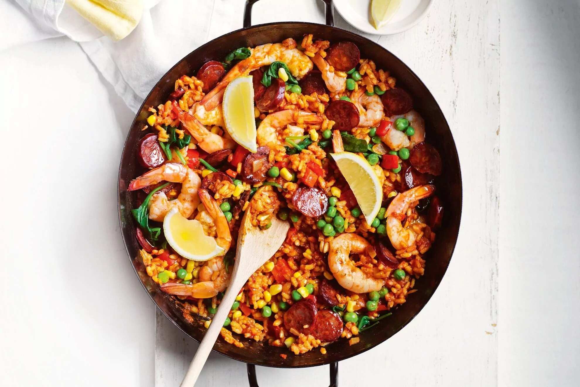 How to make Prawn And Chorizo Paella Recipe