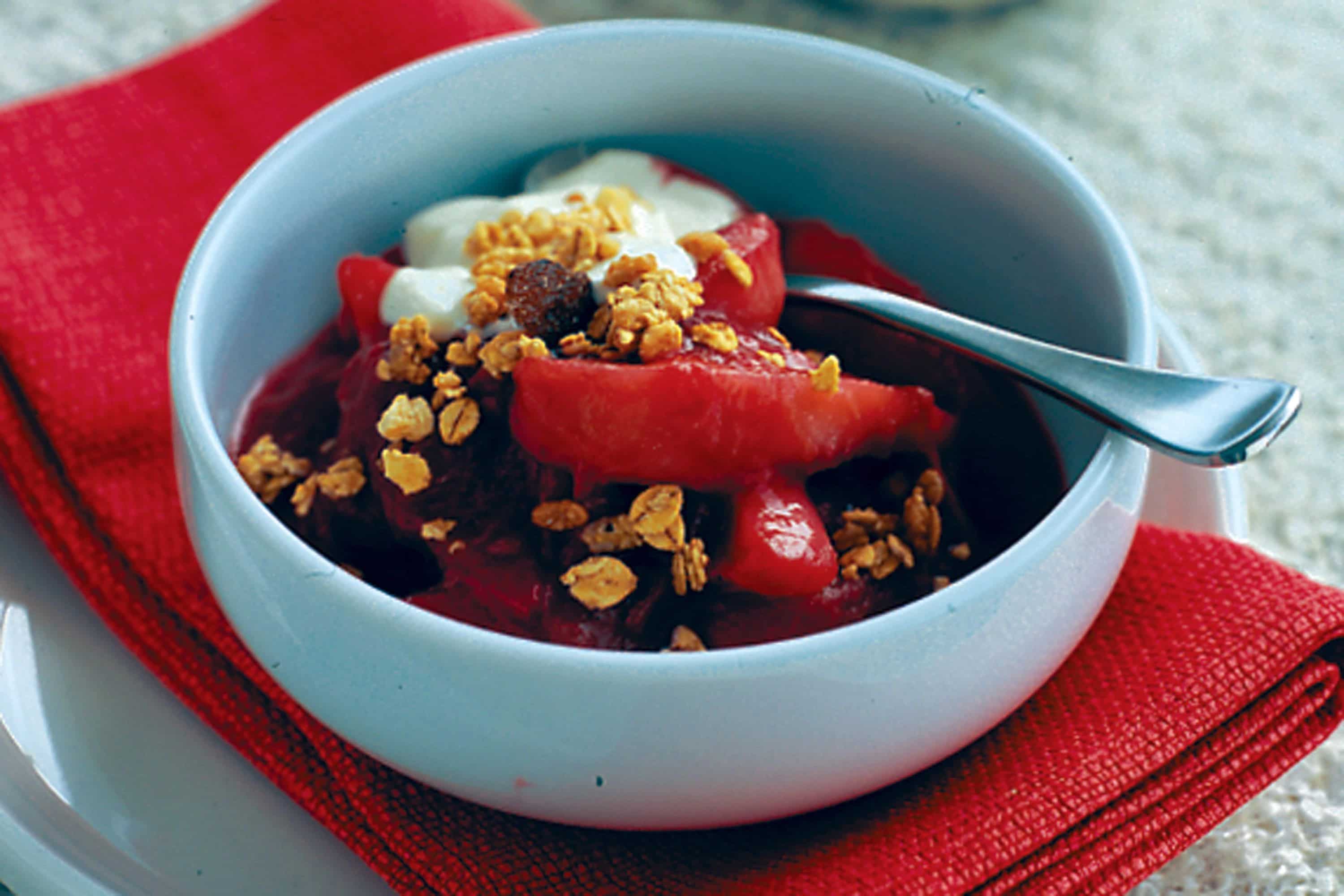 How to make Rhubarb & Pear Compote Recipe