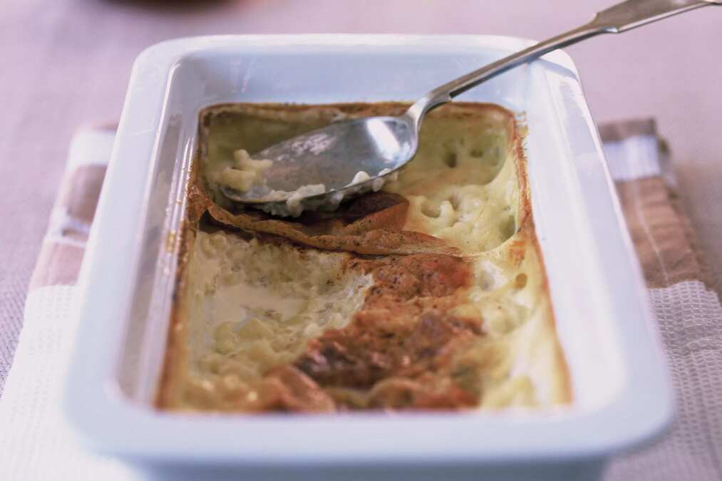 Rice Pudding With Jam Sauce