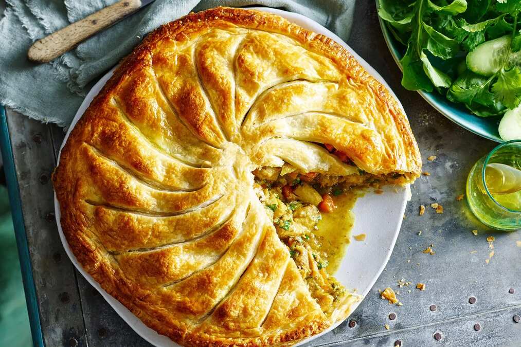 Moroccan Chicken Pie