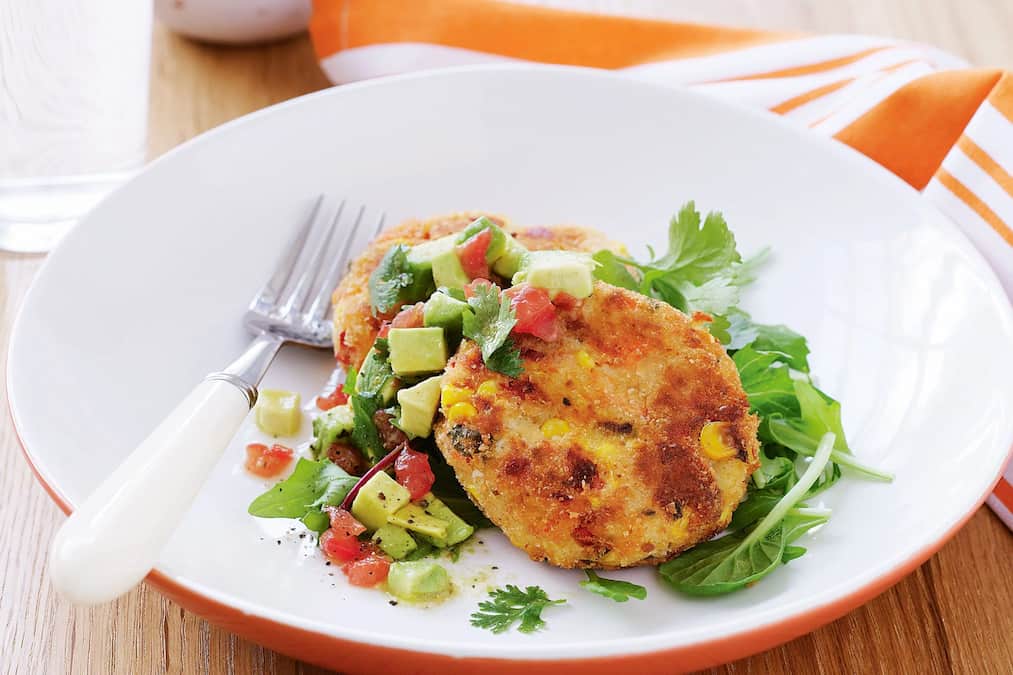 Salmon & Corn Patties