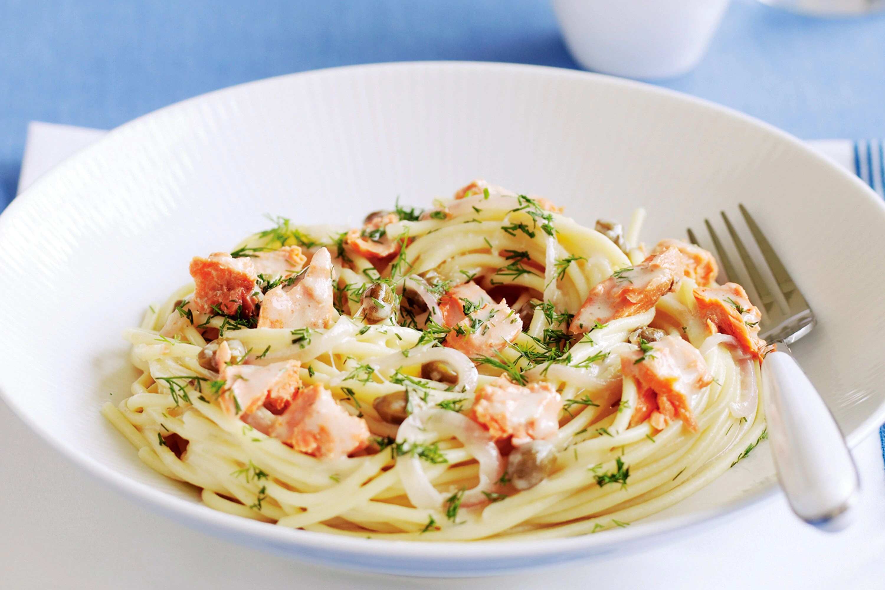 How to make Salmon Dill And Caper Pasta Recipe