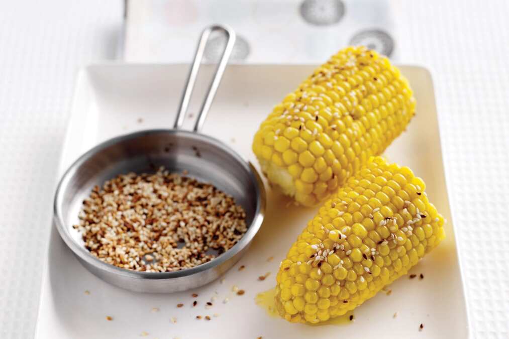 Sesame Corn Cobs