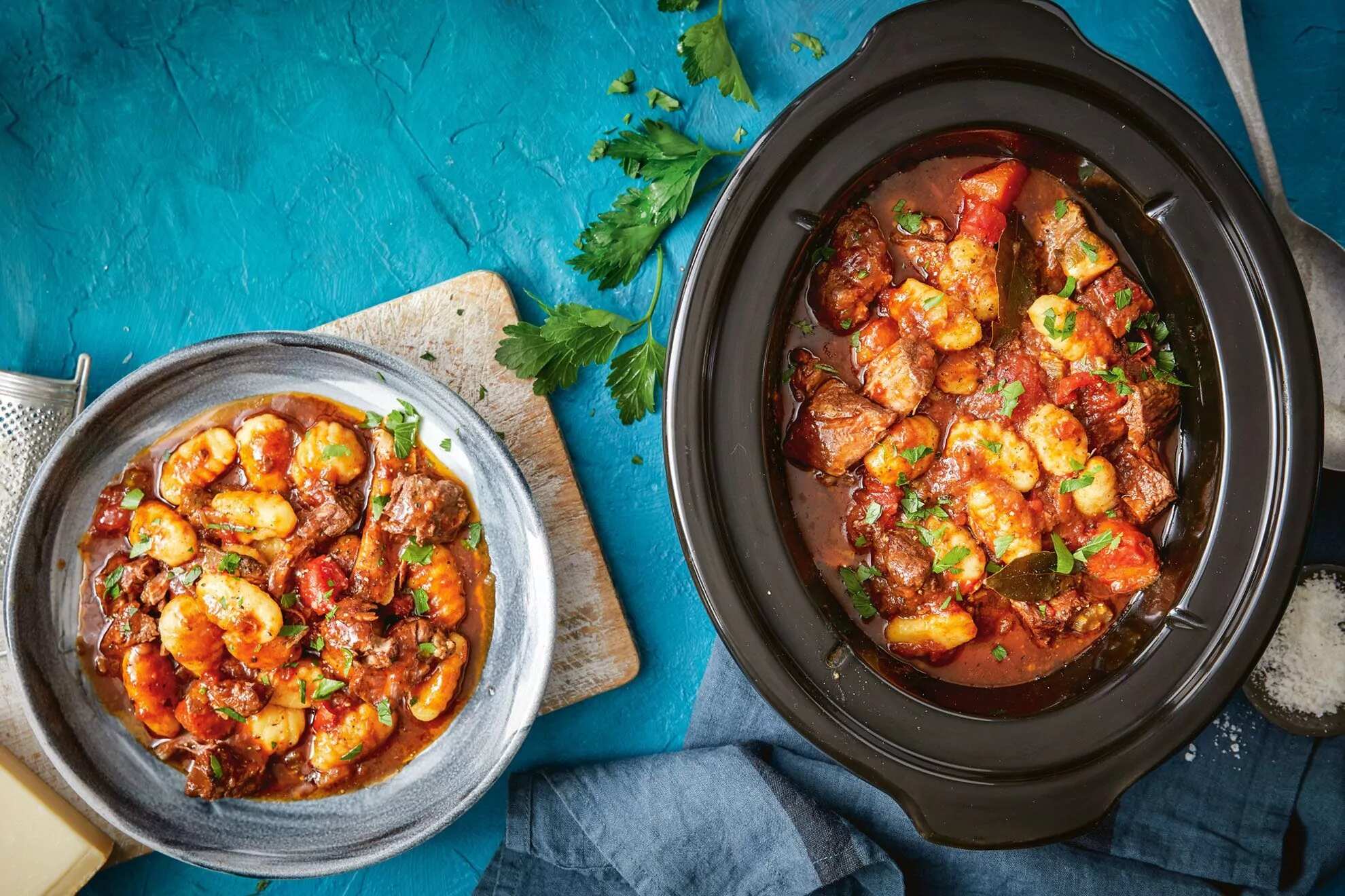 How to make Slow Cooker Italian Beef With Gnocchi Recipe