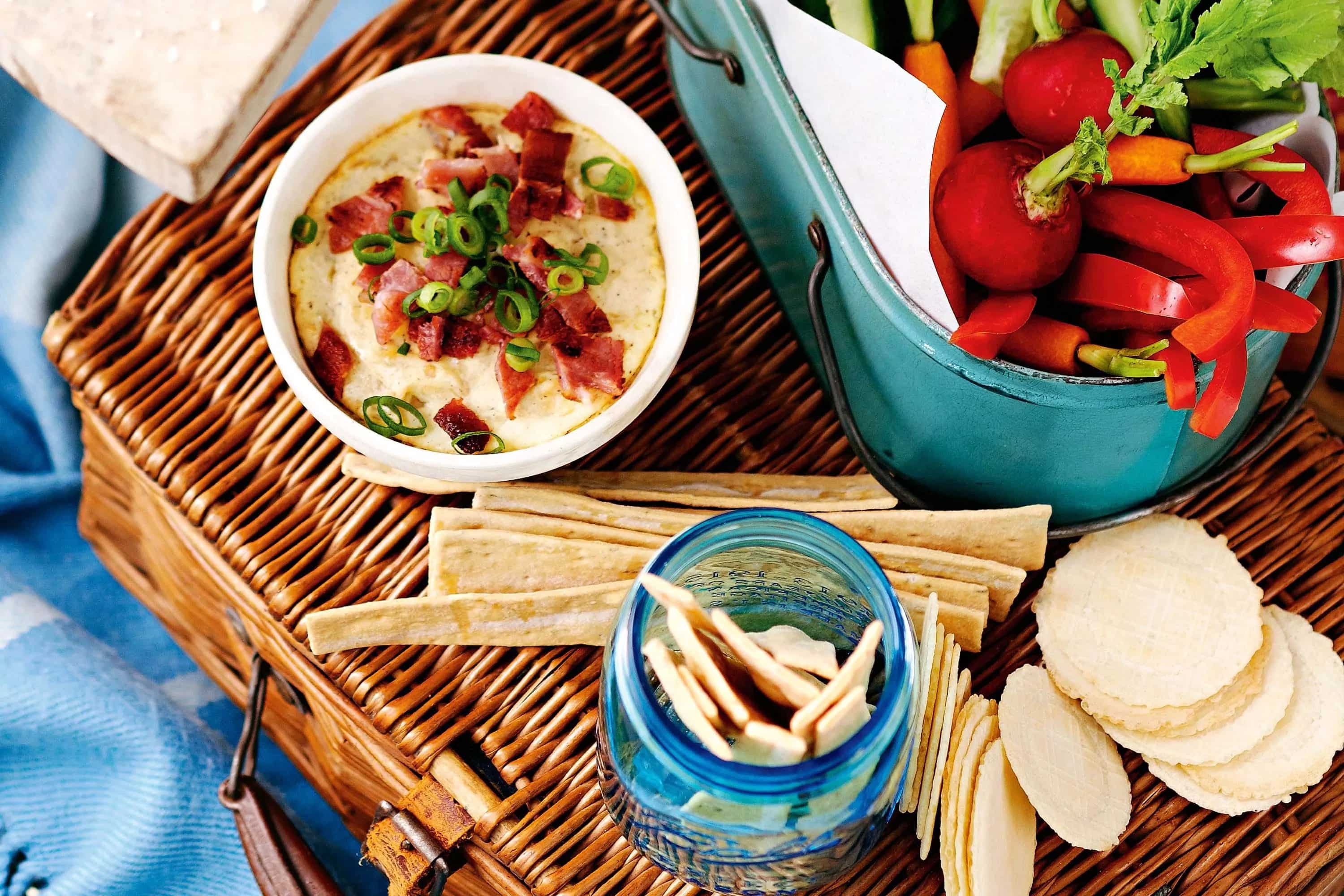 How to make Smoky Cheese And Bacon Dip Recipe