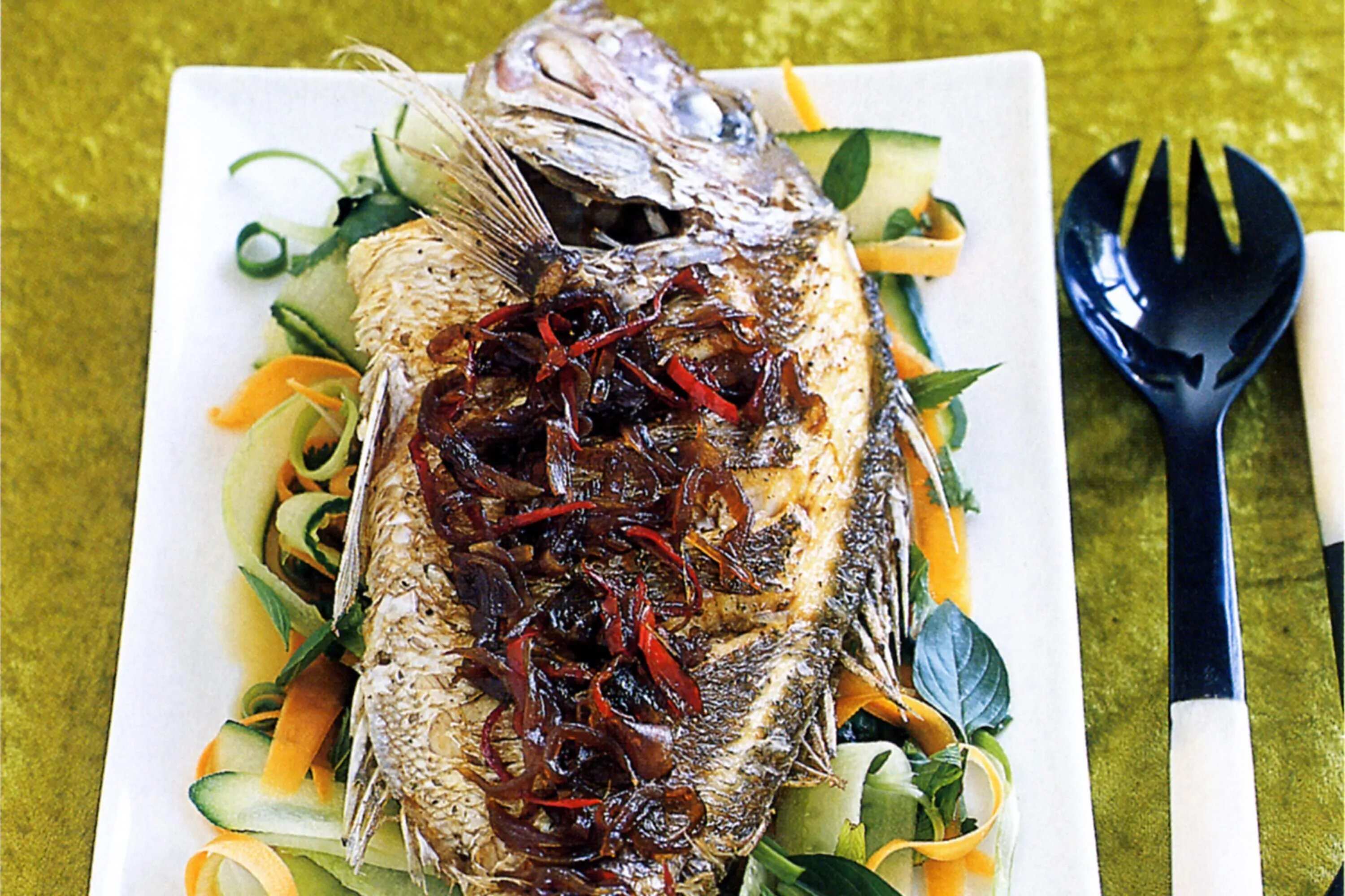 How to make Snapper With Chilli Jam Recipe