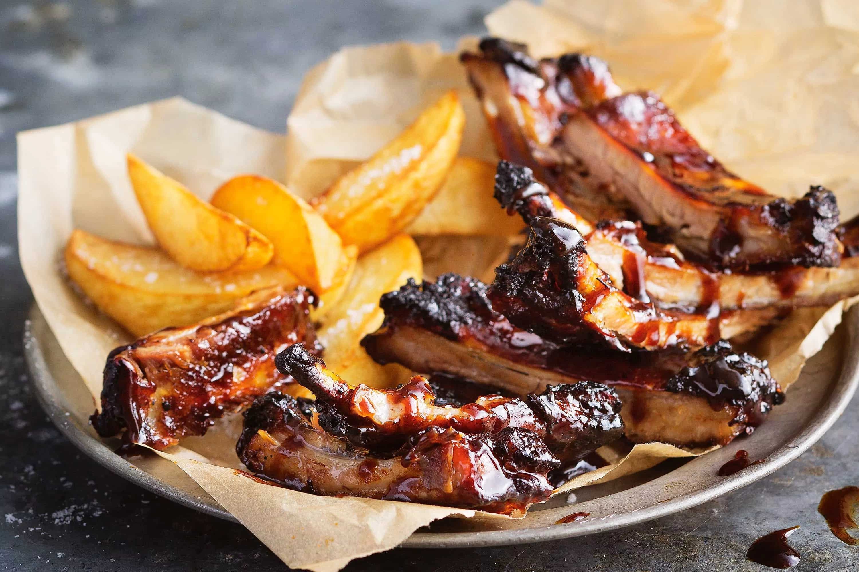 How to make Spicy Pineapple And Hoisin Barbecue Ribs Recipe