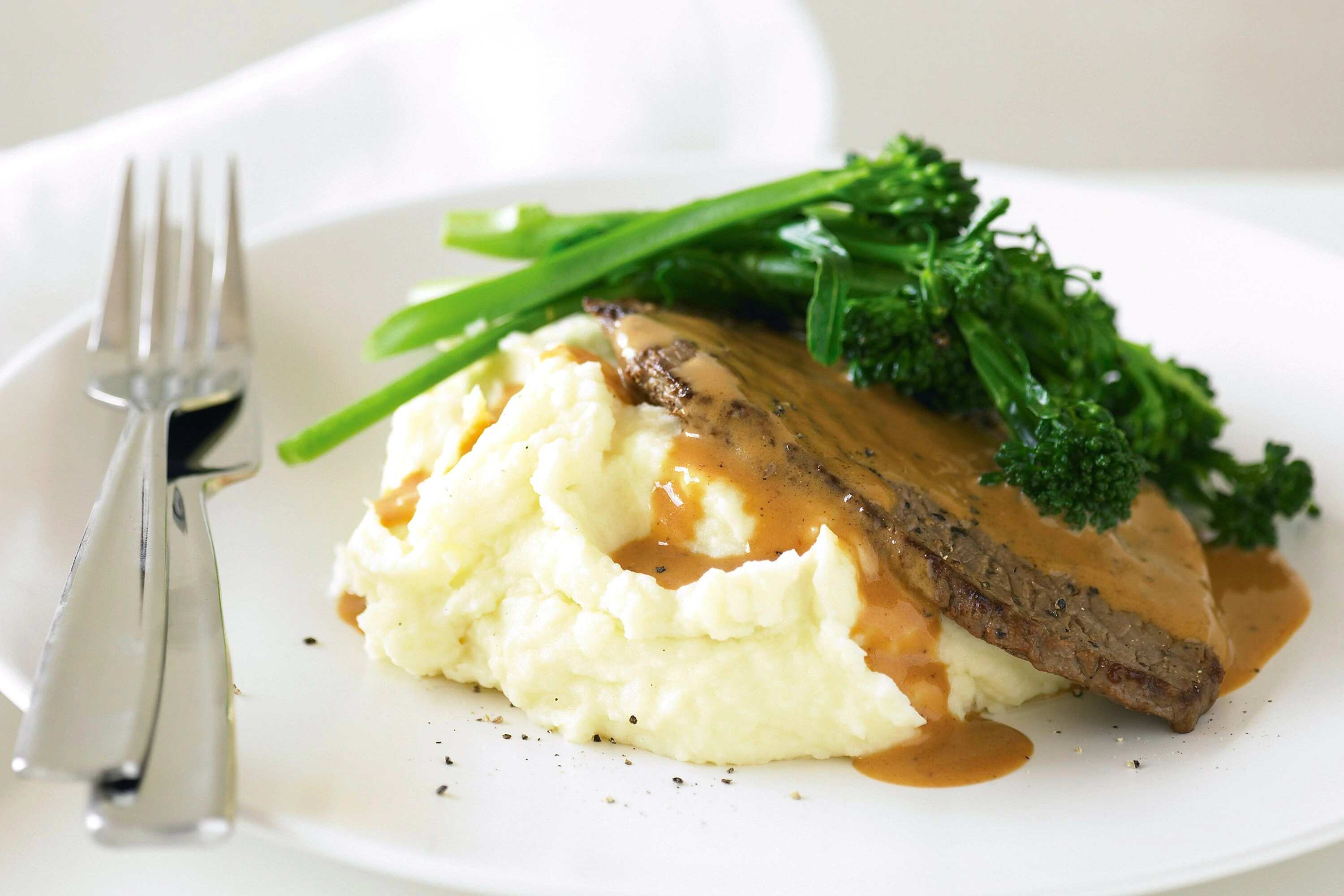 How to make Steak Diane With Horseradish Mash Recipe