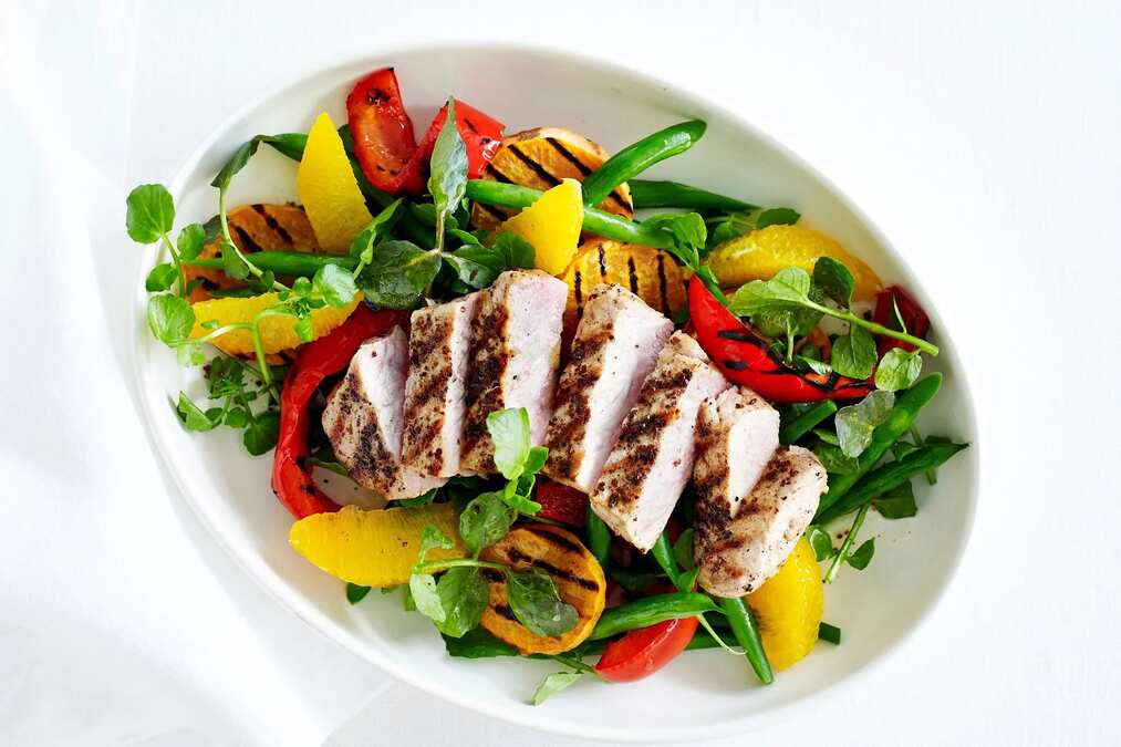 Sumac Pork And Orange Salad