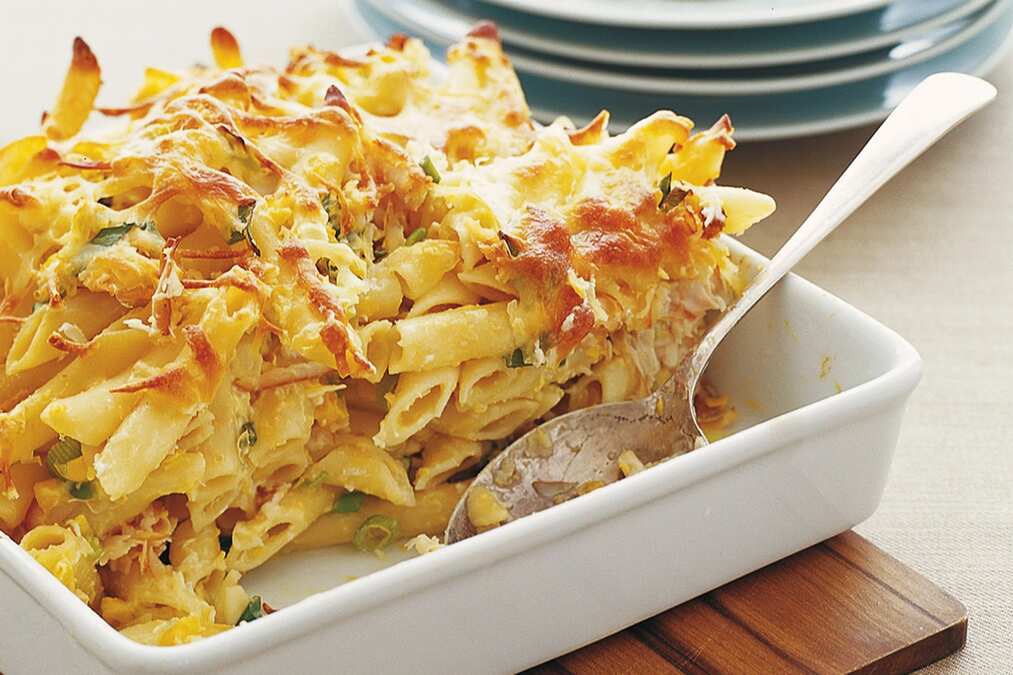 Sweet Corn Pasta Bake