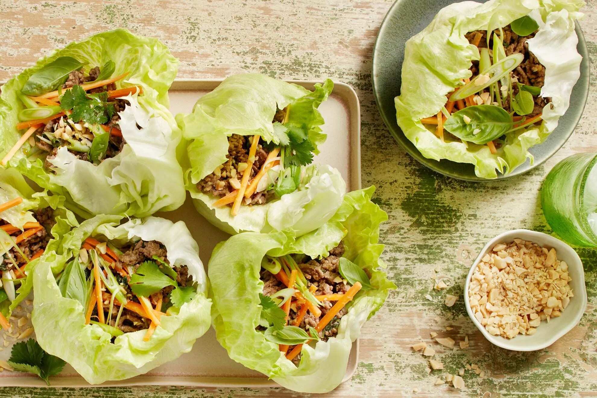How to make Thai Beef Lettuce Cups Recipe