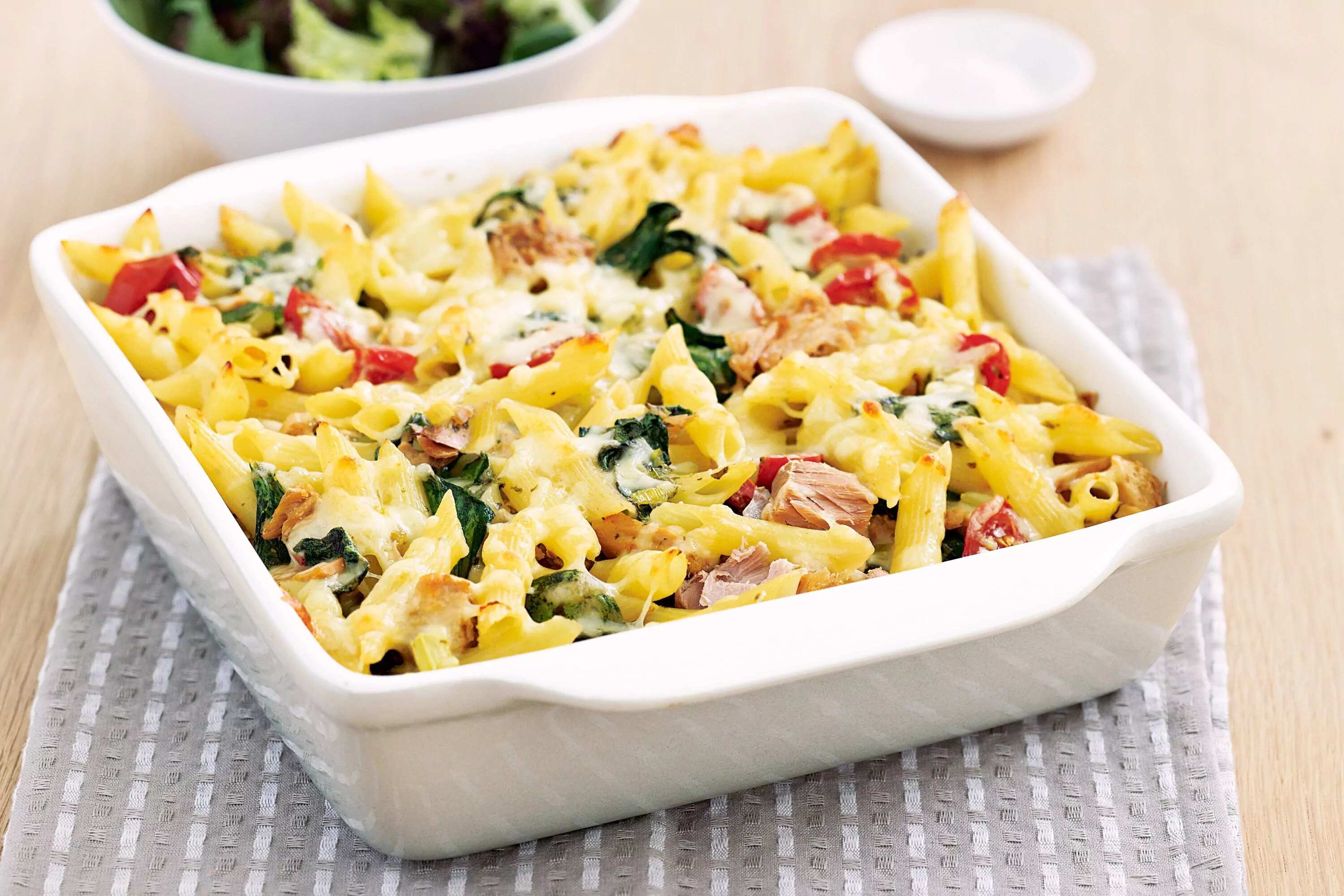 How to make Tuna And Pesto Pasta Bake Recipe