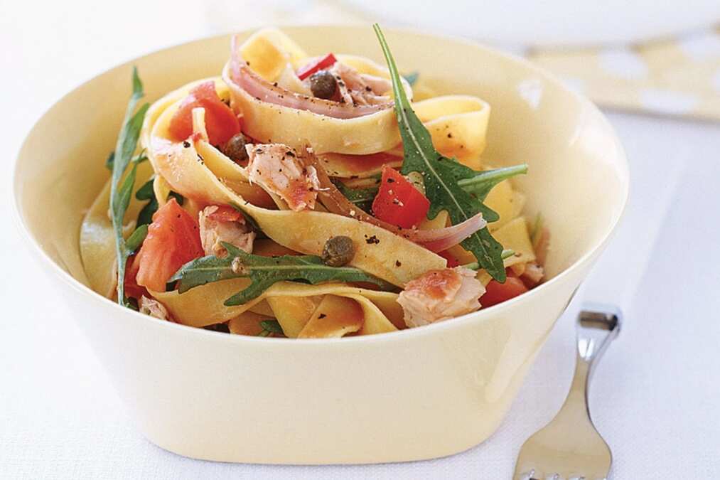 Tuna And Rocket Tagliatelle
