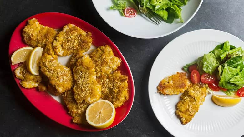 How to make Cheese Crusted Chicken Tenders Recipe