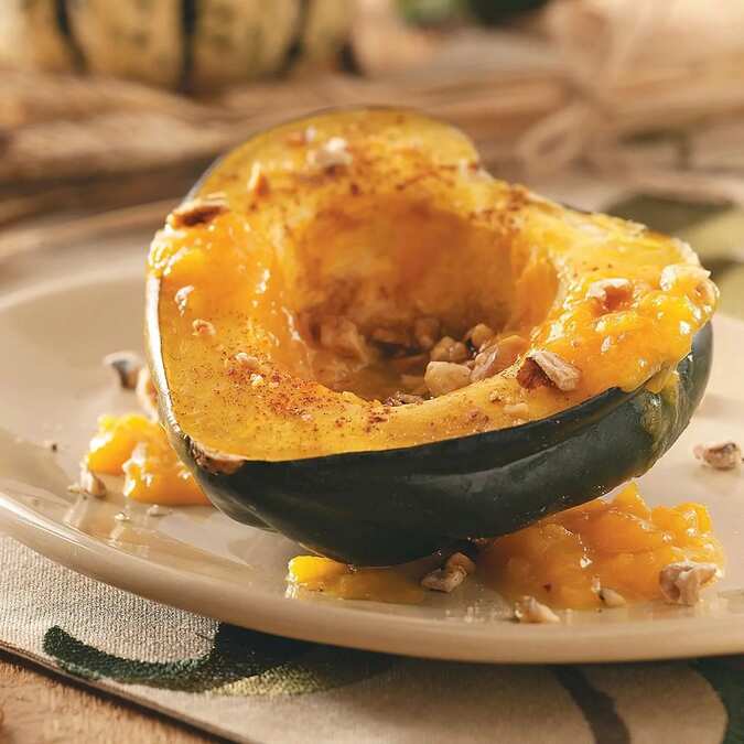 Acorn Squash With Apricot Sauce