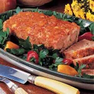 Apple-Ham Confetti Loaf