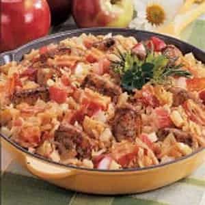 How to make Bavarian Bratwurst Supper Recipe