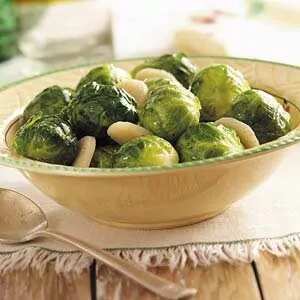 How to make Brussels Sprouts With Water Chestnuts Recipe