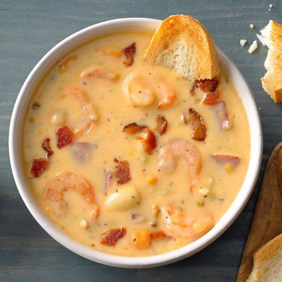 How to make Cheddar Seafood Chowder Recipe