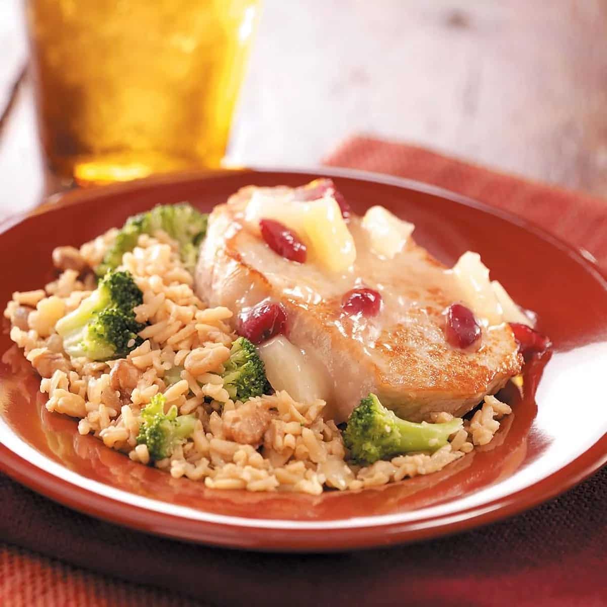 How to make Cranberrypineapple Pork Chops Recipe