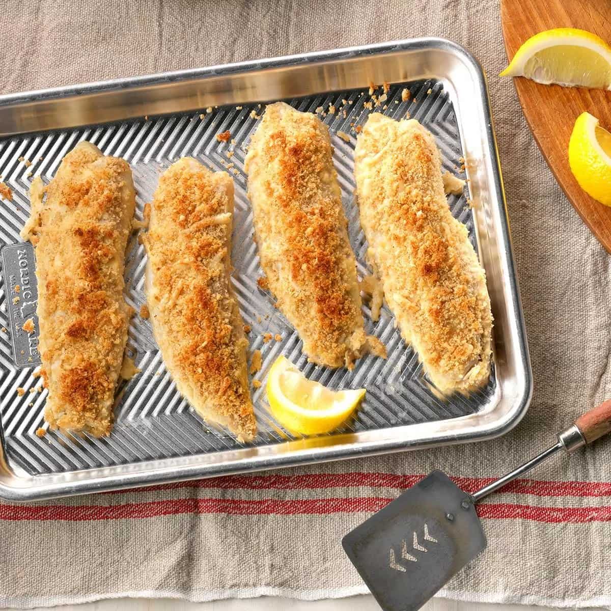 How to make Dijon-crusted Fish Recipe
