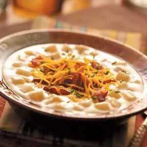 Easy Baked Potato Soup Easy Baked Potato Soup