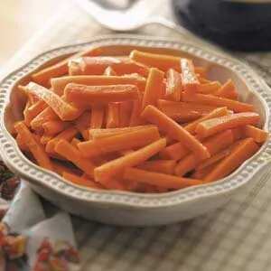 Glazed Julienned Carrots