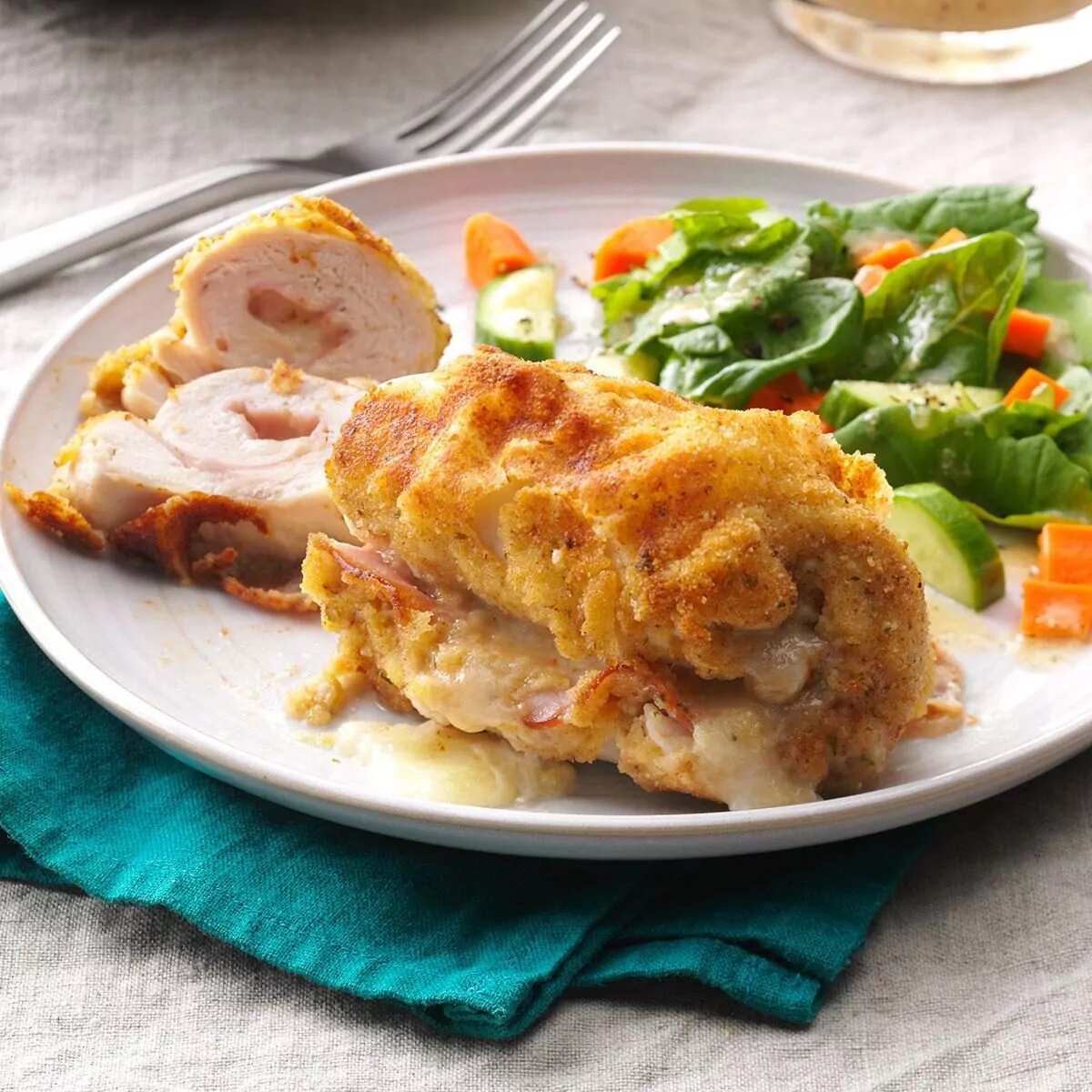 How to make Golden Chicken Cordon Bleu Recipe